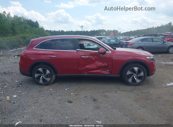 W1NKM4HB5RF193047 2024 MERCEDES-BENZ GLC 300 Красный Вид задней части салона