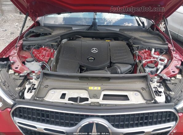 W1NKM4HB5RF193047 2024 MERCEDES-BENZ GLC 300 Красный Вид сзади