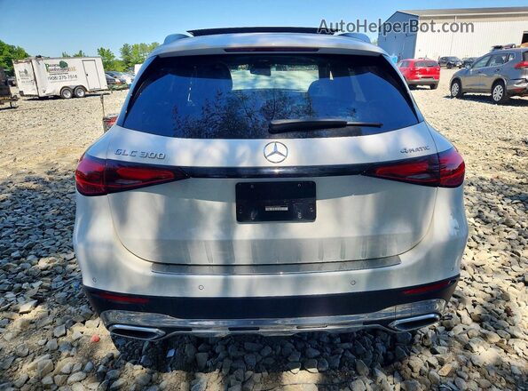 W1NKM4HB6SF348906 2025 MERCEDES-BENZ GLC-CLASS White Widok z tyłu