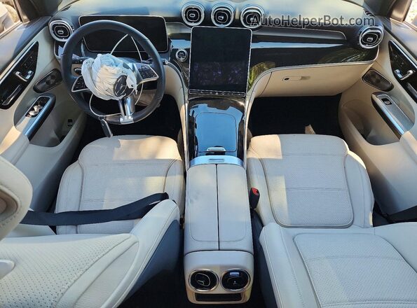 W1NKM4HB6SF348906 2025 MERCEDES-BENZ GLC-CLASS White Widok deski rozdzielczej