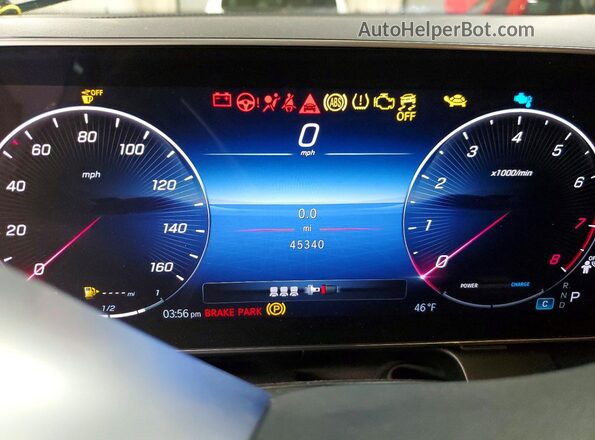 W1NKM4HB7PU028268 2023 MERCEDES-BENZ GLC-CLASS Gray Vista del cuadro de instrumentos