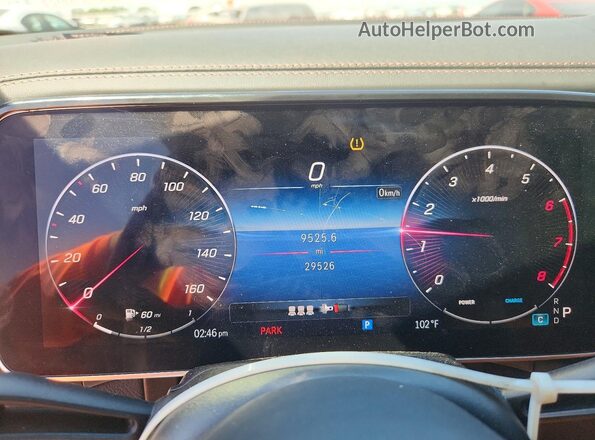 W1NKM4HB7RF196340 2024 MERCEDES-BENZ GLC-CLASS Black Instrument cluster view