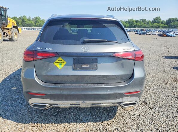W1NKM4HBXPF024008 2023 MERCEDES-BENZ GLC-CLASS Gray Rear view
