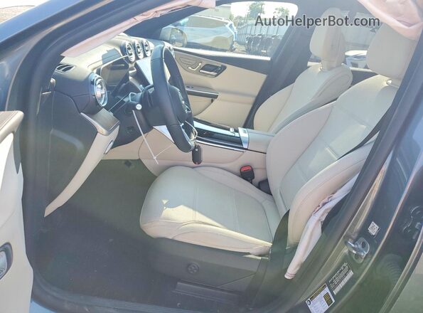 W1NKM4HBXPF024008 2023 MERCEDES-BENZ GLC-CLASS Gray Front interior view