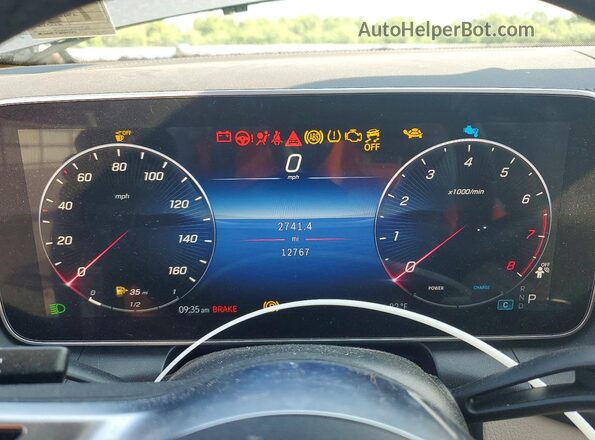 W1NKM4HBXPF024008 2023 MERCEDES-BENZ GLC-CLASS Gray Instrument cluster view
