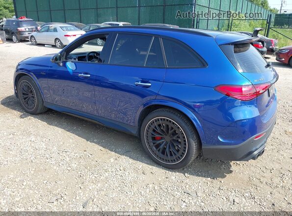 W1NKM8HB5RF138170 2024 MERCEDES-BENZ AMG GLC 43 Синий Задняя левая четверть