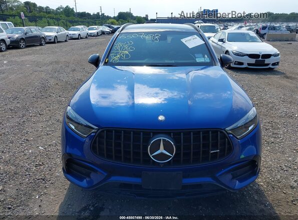 W1NKM8HB5RF138170 2024 MERCEDES-BENZ AMG GLC 43 Синий Вид щитка приборов