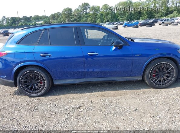 W1NKM8HB5RF138170 2024 MERCEDES-BENZ AMG GLC 43 Синий Вид задней части салона