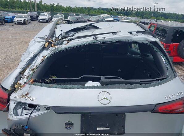 W1NKM8HB8SF262276 2025 MERCEDES-BENZ AMG GLC 43 Silver Widok z przodu