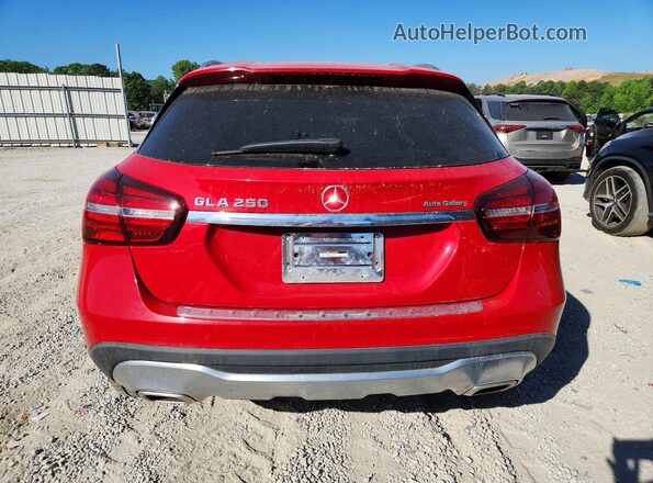 W1NTG4EB4LU029369 2020 MERCEDES-BENZ GLA Red Rear view