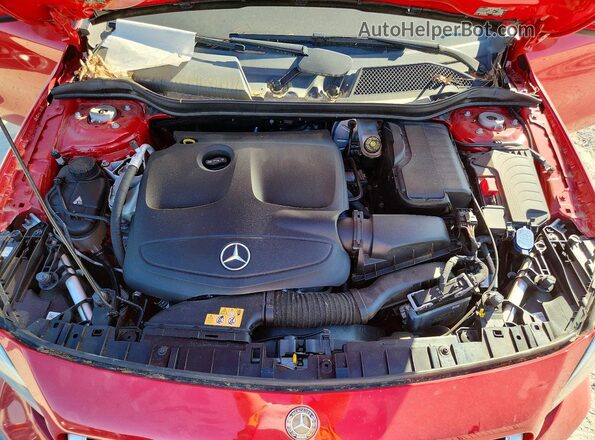 W1NTG4EB4LU029369 2020 MERCEDES-BENZ GLA Red Rear interior view