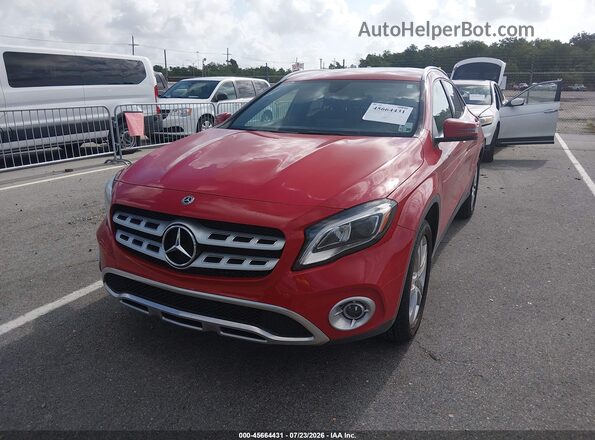 W1NTG4EB6LJ697692 2020 MERCEDES-BENZ GLA 250 Red Vista tres cuartos delantera izquierda