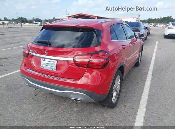 W1NTG4EB6LJ697692 2020 MERCEDES-BENZ GLA 250 Red Trasero derecho