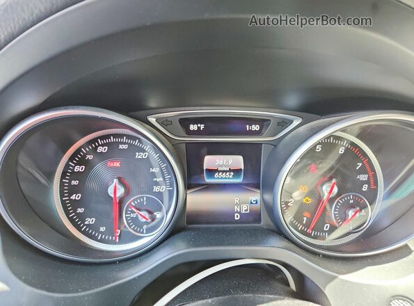 W1NTG4EBXLU030204 2020 MERCEDES-BENZ GLA Black Vista del cuadro de instrumentos
