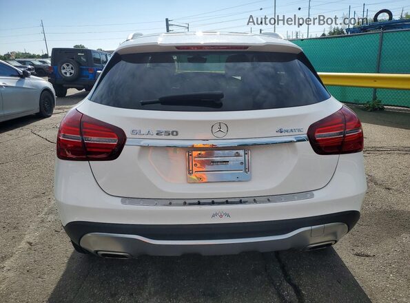 W1NTG4GB7LU031257 2020 MERCEDES-BENZ GLA White Հետևի տեսք