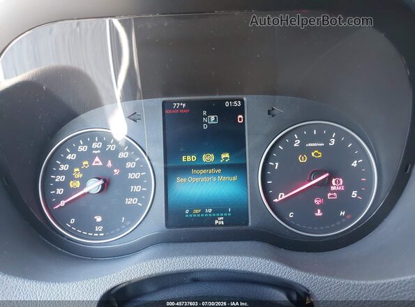 W1W4NBHY9RP661947 2024 MERCEDES-BENZ SPRINTER White უკანა სავარძლების ხედი
