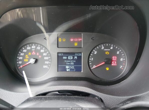 W1Y40CHY6MT079462 2021 MERCEDES-BENZ SPRINTER White Widok tylnych siedzeń