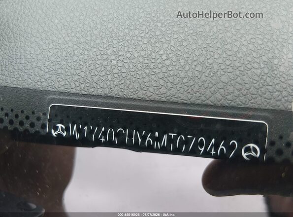 W1Y40CHY6MT079462 2021 MERCEDES-BENZ SPRINTER White 