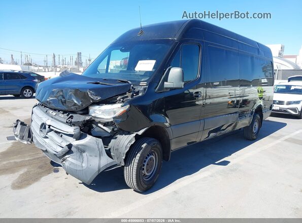 W1Y4ECVY2NT097870 2022 MERCEDES-BENZ SPRINTER Черный Передняя левая четверть