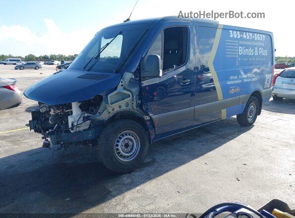 W1Y4KBHY7RT180831 2024 MERCEDES-BENZ SPRINTER Blue Vista tres cuartos delantera izquierda