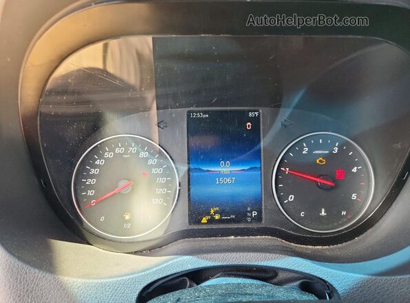 W1Y4KBHY7ST223912 2025 MERCEDES-BENZ SPRINTER Gray Սարքավորումների վահանակի տեսք