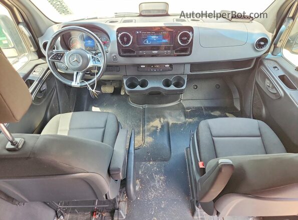 W1Y4KBHY7ST223912 2025 MERCEDES-BENZ SPRINTER Gray Առջևի վահանակի տեսք