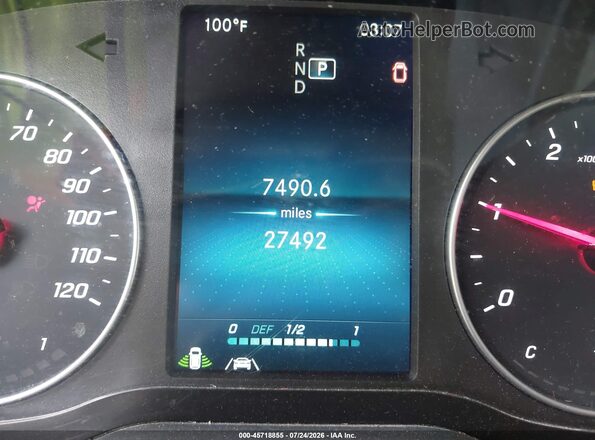 W1Y4KCHYXRT178917 2024 MERCEDES-BENZ SPRINTER White Vista de los asientos traseros