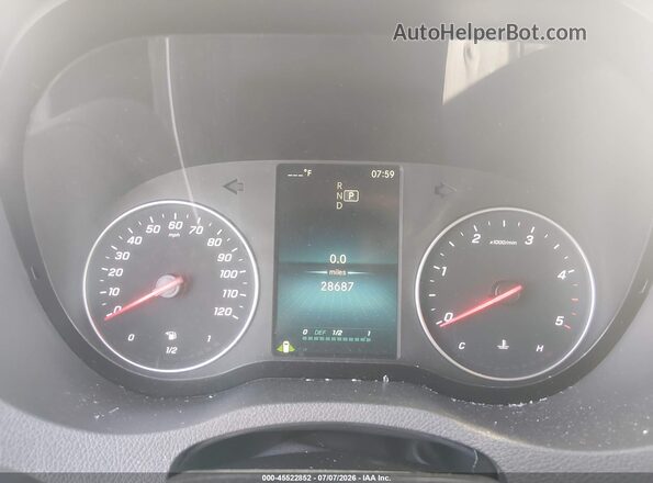 W1Y4KDHY3RT164931 2024 MERCEDES-BENZ SPRINTER White Widok tylnych siedzeń