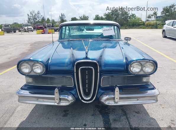 W8RH702553 1970 EDSEL PACER Синий Вид щитка приборов