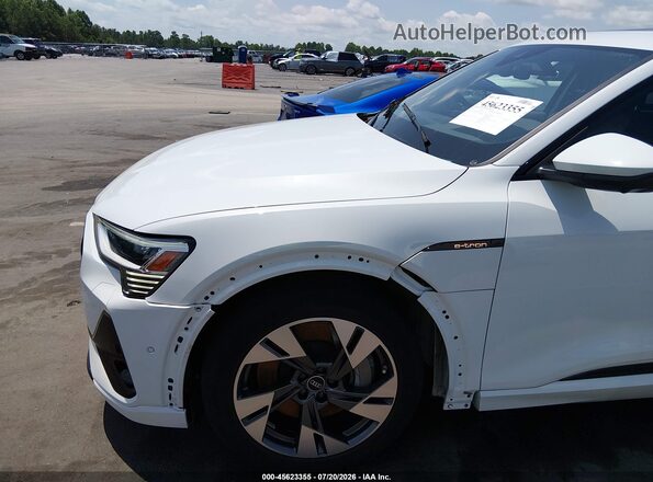 WA11AAGEXNB013059 2022 AUDI E-TRON White Vista frontal