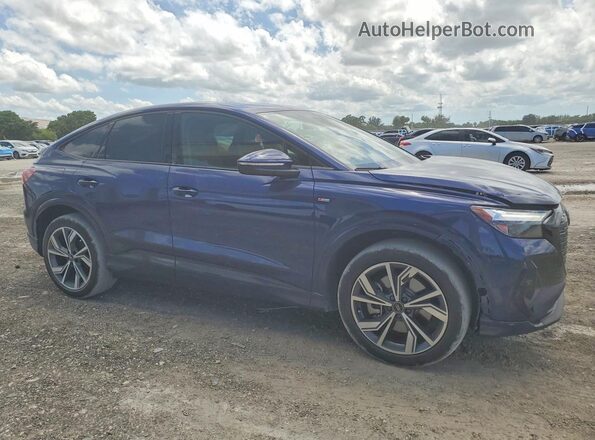WA122BFZ4PP059732 2023 AUDI Q4 Blue წინა მარჯვენა