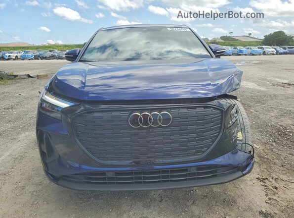WA122BFZ4PP059732 2023 AUDI Q4 Blue წინა ხედი