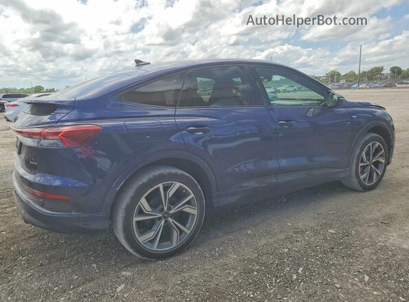 WA122BFZ4PP059732 2023 AUDI Q4 Blue უკანა მარჯვენა