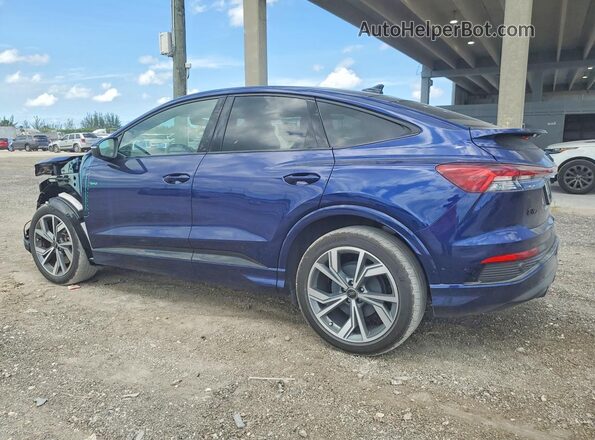 WA122BFZ4PP059732 2023 AUDI Q4 Blue უკანა მარცხენა