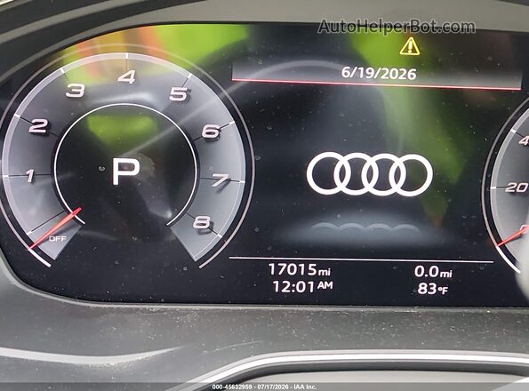 WA124AFY2R2113136 2024 AUDI SQ5 Gray Widok tylnych siedzeń