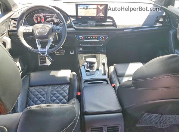 WA124AFY3M2083217 2021 AUDI SQ5 Белый Вид панели приборов