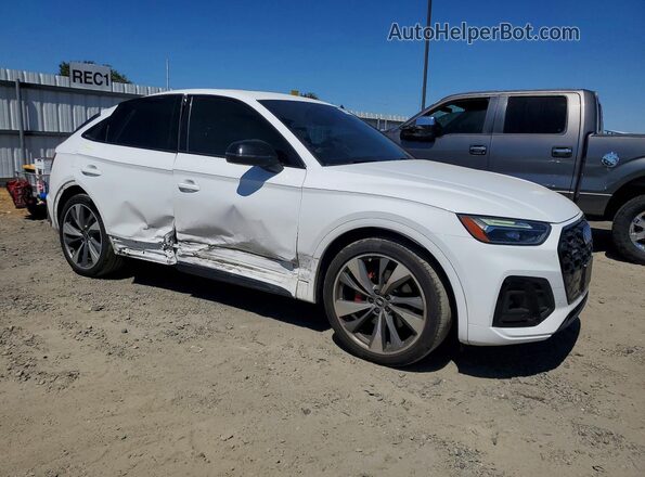WA124AFY3M2083217 2021 AUDI SQ5 Белый Передняя правая четверть
