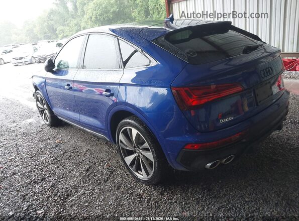 WA124AFYXN2042665 2022 AUDI SQ5 Синий Задняя левая четверть