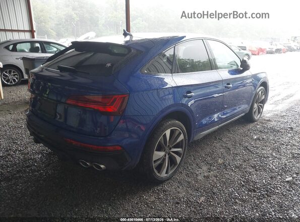WA124AFYXN2042665 2022 AUDI SQ5 Синий Задняя правая четверть