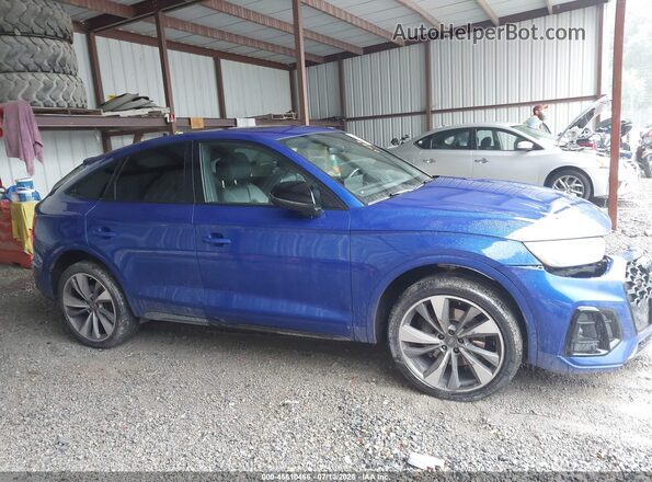 WA124AFYXN2042665 2022 AUDI SQ5 Синий Вид задней части салона