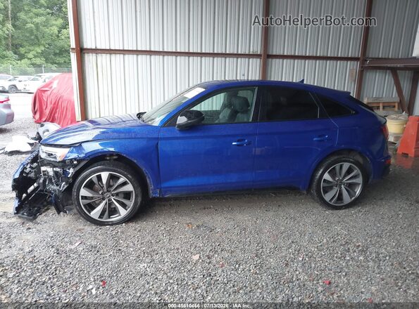 WA124AFYXN2042665 2022 AUDI SQ5 Синий Панорамный вид салона 360°
