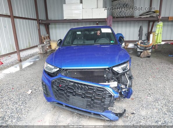 WA124AFYXN2042665 2022 AUDI SQ5 Синий Вид щитка приборов