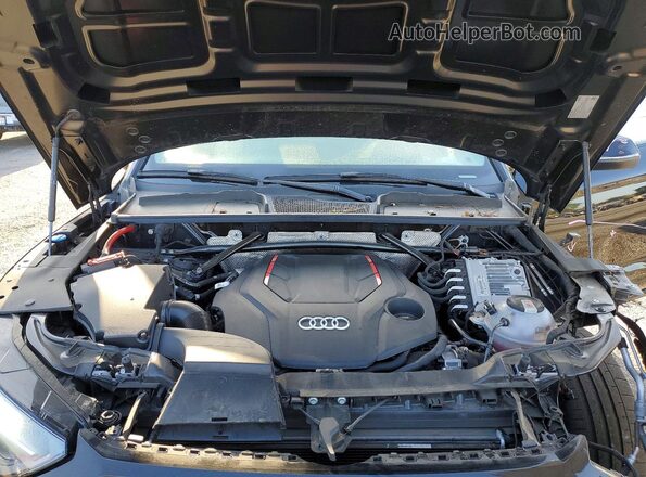 WA124AFYXR2066552 2024 AUDI SQ5 Black Widok komory silnika