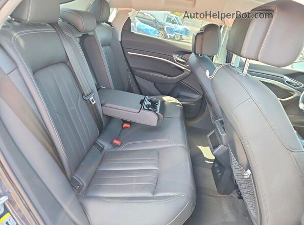 WA12AAGE1MB022137 2021 AUDI E-TRON Blue Вид задньої частини салону
