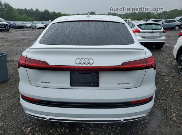 WA12AAGE7MB012261 2021 AUDI E-TRON White Vista trasera