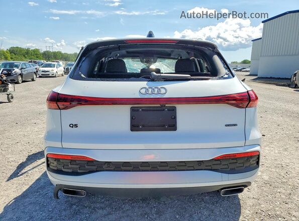 WA12AAGU4S2017695 2025 AUDI Q5 White უკანა ხედი