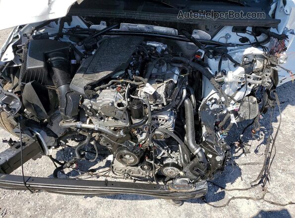 WA12AAGU4S2017695 2025 AUDI Q5 White ძრავის განყოფილების ხედი