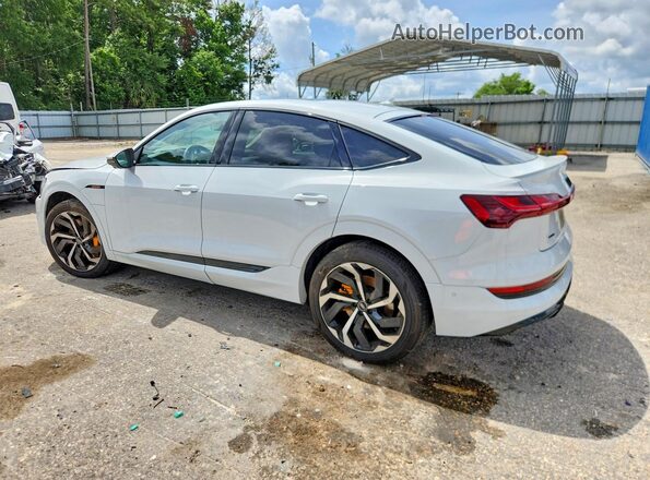 WA12ABGE4NB009387 2022 AUDI E-TRON White Задня ліва чверть