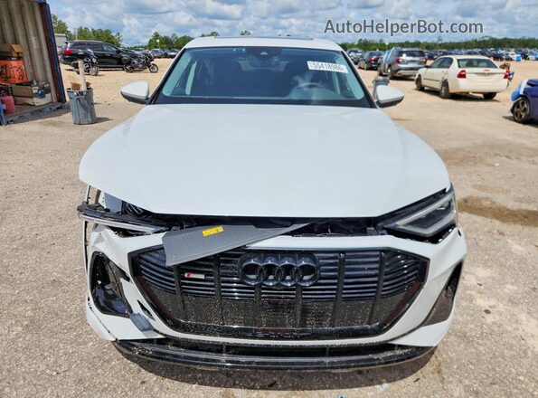 WA12ABGE4NB009387 2022 AUDI E-TRON White Вид спереду