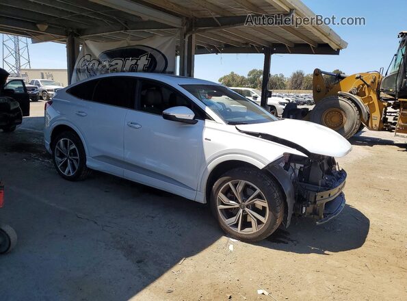WA132BFZ3PP076882 2023 AUDI Q4 Белый Передняя правая четверть